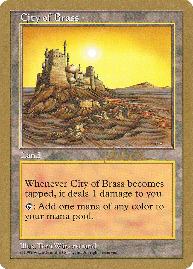 City of Brass (Paul McCabe) [World Championship Decks 1997] | Dumpster Cat Games