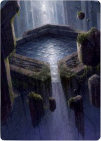 Morphic Pool Art Card [Zendikar Rising Art Series] | Dumpster Cat Games