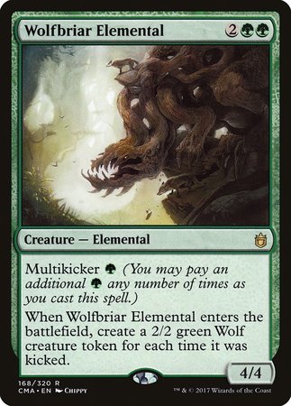 Wolfbriar Elemental [Commander Anthology] | Dumpster Cat Games