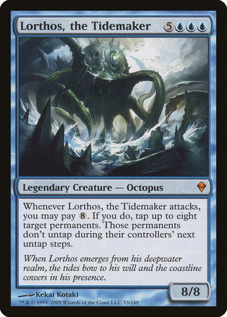 Lorthos, the Tidemaker [Zendikar] | Dumpster Cat Games