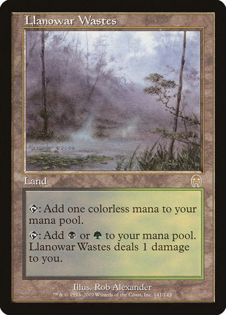 Llanowar Wastes [Apocalypse] | Dumpster Cat Games
