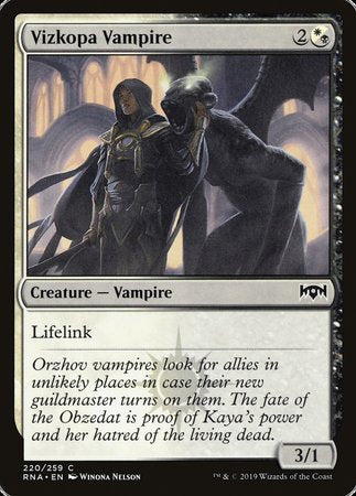 Vizkopa Vampire [Ravnica Allegiance] | Dumpster Cat Games