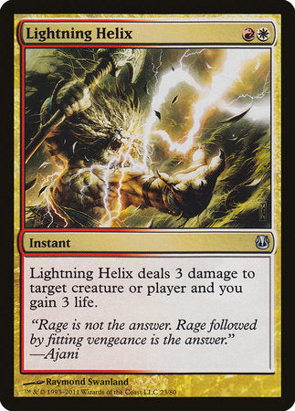 Lightning Helix [Duel Decks: Ajani vs. Nicol Bolas] | Dumpster Cat Games