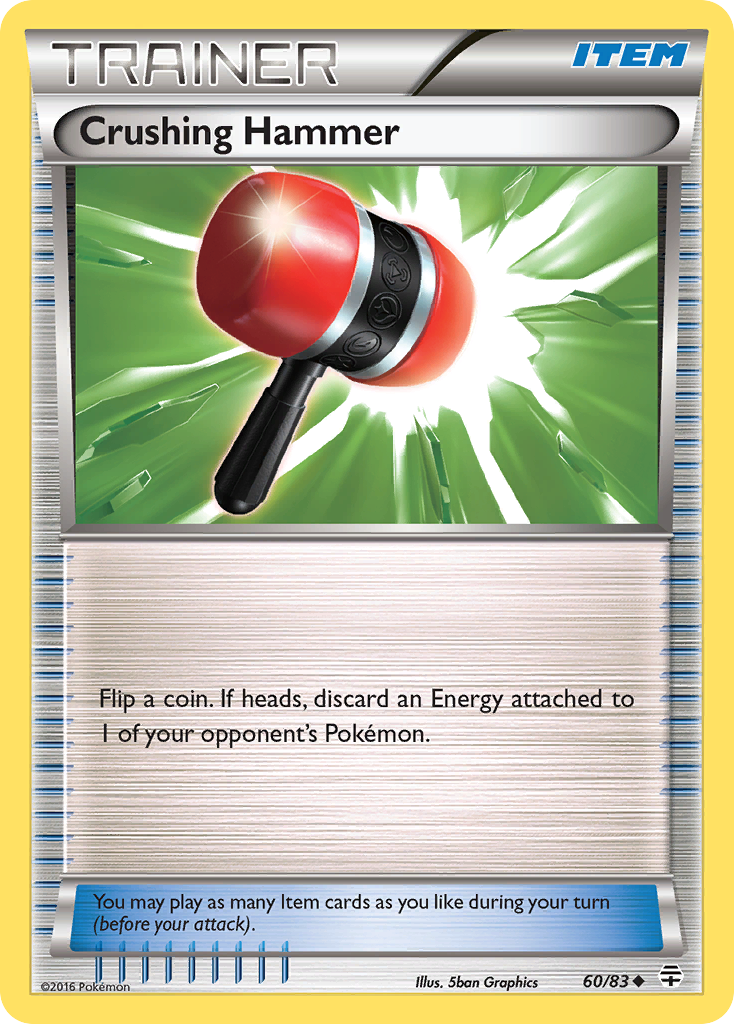 Crushing Hammer (60/83) [XY: Generations] | Dumpster Cat Games