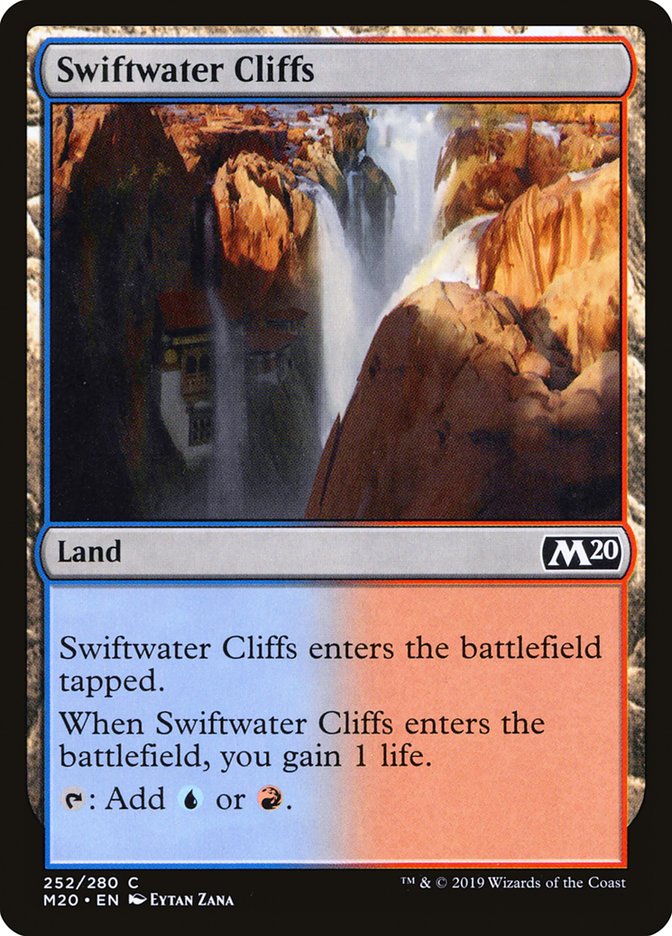 Swiftwater Cliffs [Core Set 2020] | Dumpster Cat Games