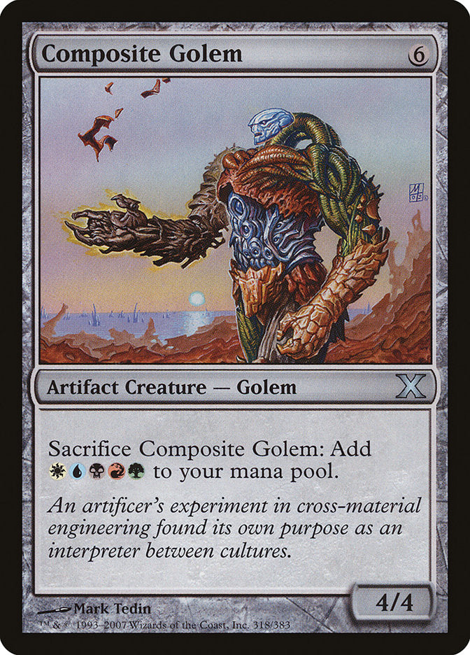 Composite Golem [Tenth Edition] | Dumpster Cat Games