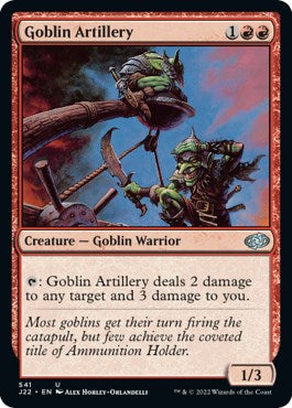 Goblin Artillery [Jumpstart 2022] | Dumpster Cat Games