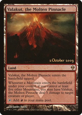 Valakut, the Molten Pinnacle [Zendikar Promos] | Dumpster Cat Games