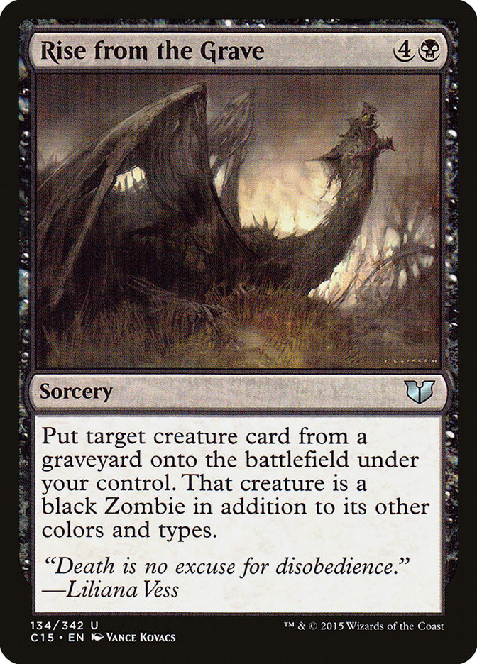 Rise from the Grave [Commander 2015] | Dumpster Cat Games