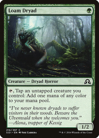 Loam Dryad [Shadows over Innistrad] | Dumpster Cat Games