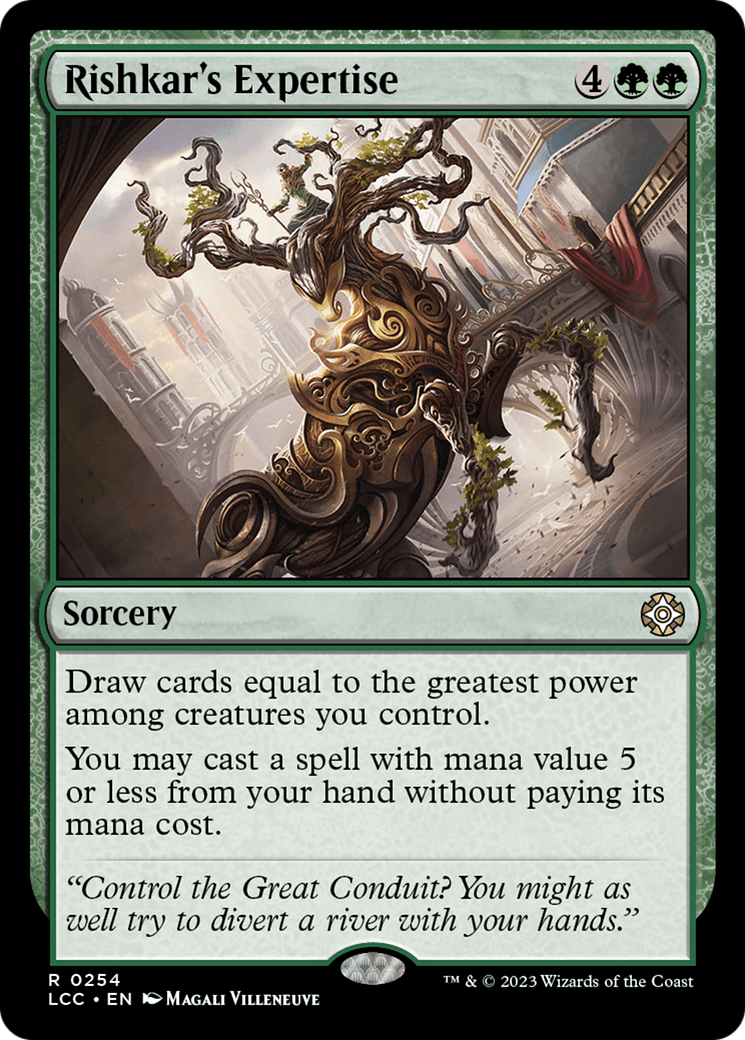 Rishkar's Expertise [The Lost Caverns of Ixalan Commander] | Dumpster Cat Games