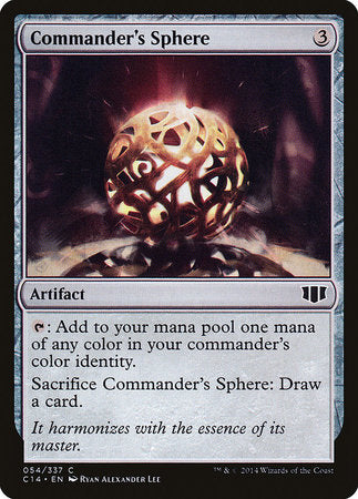 Commander's Sphere [Commander 2014] | Dumpster Cat Games