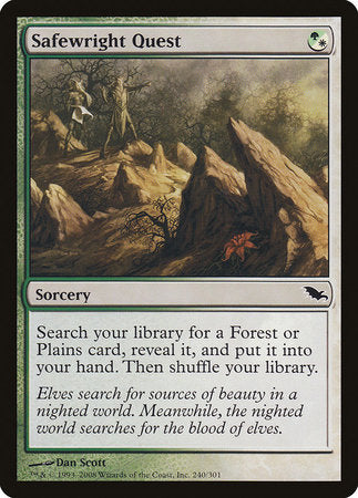 Safewright Quest [Shadowmoor] | Dumpster Cat Games