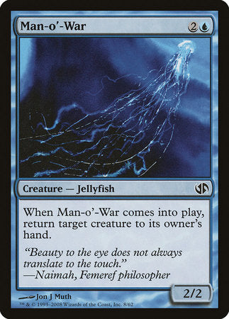Man-o'-War [Duel Decks: Jace vs. Chandra] | Dumpster Cat Games
