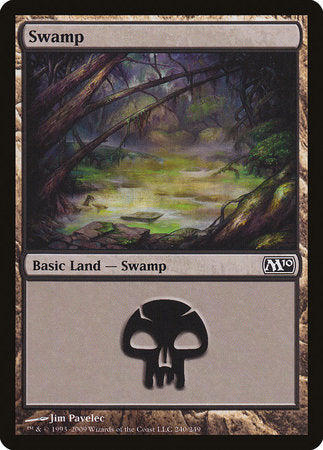 Swamp (240) [Magic 2010] | Dumpster Cat Games