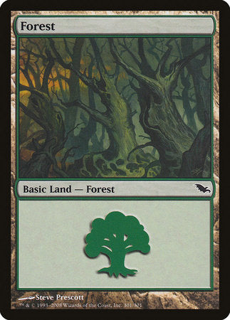 Forest (301) [Shadowmoor] | Dumpster Cat Games