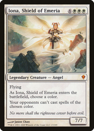 Iona, Shield of Emeria [Zendikar] | Dumpster Cat Games