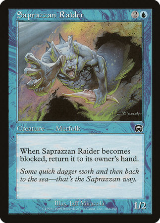 Saprazzan Raider [Mercadian Masques] | Dumpster Cat Games
