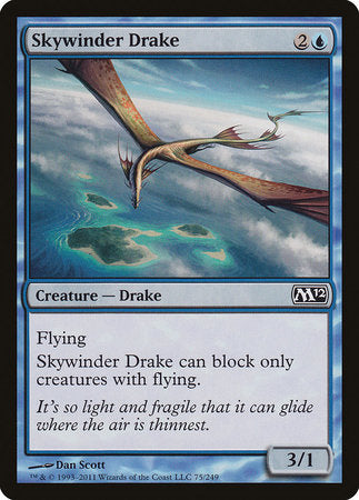 Skywinder Drake [Magic 2012] | Dumpster Cat Games