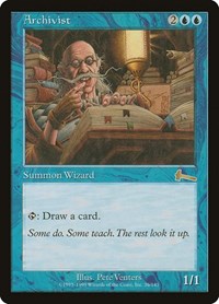 Archivist [Urza's Legacy] | Dumpster Cat Games