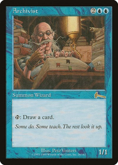 Archivist [Urza's Legacy] | Dumpster Cat Games