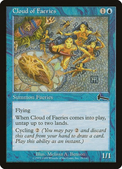 Cloud of Faeries [Urza's Legacy] | Dumpster Cat Games