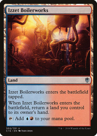 Izzet Boilerworks [Commander 2016] | Dumpster Cat Games