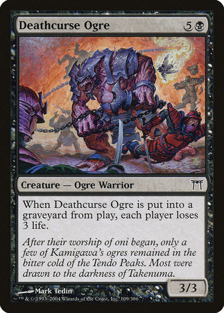 Deathcurse Ogre [Champions of Kamigawa] | Dumpster Cat Games