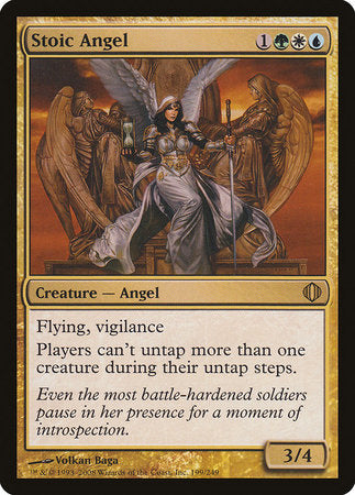 Stoic Angel [Shards of Alara] | Dumpster Cat Games