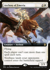 Archon of Emeria (Extended Art) [Zendikar Rising] | Dumpster Cat Games