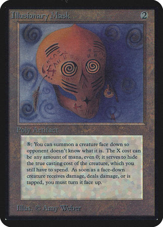 Illusionary Mask [Limited Edition Alpha] | Dumpster Cat Games