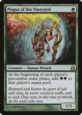 Magus of the Vineyard [Commander 2011] | Dumpster Cat Games