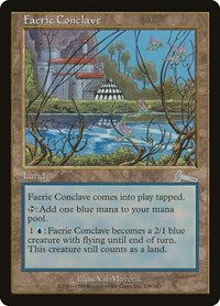 Faerie Conclave [Urza's Legacy] | Dumpster Cat Games