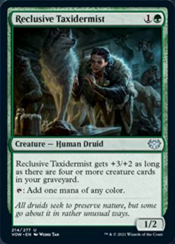 Reclusive Taxidermist [Innistrad: Crimson Vow] | Dumpster Cat Games