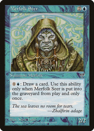 Merfolk Seer [Mirage] | Dumpster Cat Games
