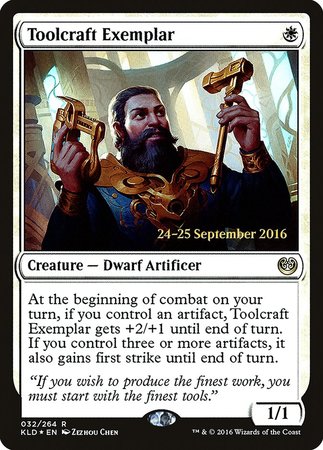 Toolcraft Exemplar [Kaladesh Promos] | Dumpster Cat Games