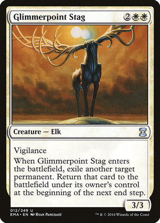Glimmerpoint Stag [Eternal Masters] | Dumpster Cat Games