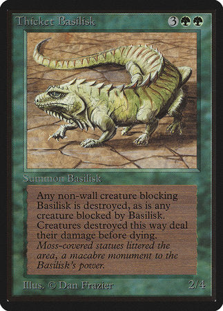 Thicket Basilisk [Limited Edition Beta] | Dumpster Cat Games