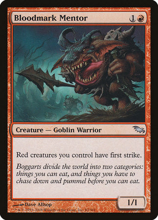 Bloodmark Mentor [Shadowmoor] | Dumpster Cat Games