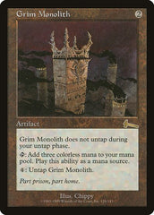Grim Monolith [Urza's Legacy] | Dumpster Cat Games