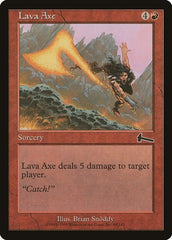 Lava Axe [Urza's Legacy] | Dumpster Cat Games