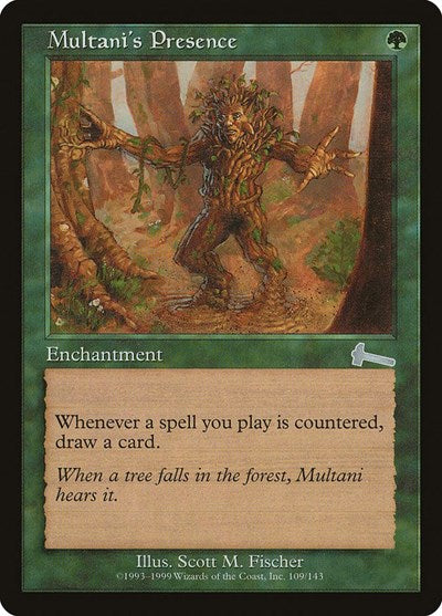 Multani's Presence [Urza's Legacy] | Dumpster Cat Games