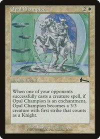 Opal Champion [Urza's Legacy] | Dumpster Cat Games
