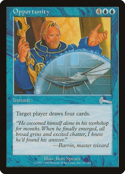 Opportunity [Urza's Legacy] | Dumpster Cat Games