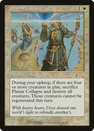 Planar Collapse [Urza's Legacy] | Dumpster Cat Games