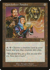 Quicksilver Amulet [Urza's Legacy] | Dumpster Cat Games