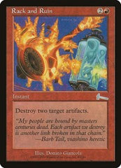 Rack and Ruin [Urza's Legacy] | Dumpster Cat Games