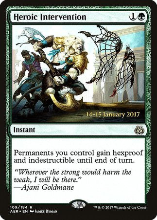 Heroic Intervention [Aether Revolt Promos] | Dumpster Cat Games