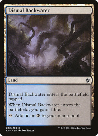 Dismal Backwater [Khans of Tarkir] | Dumpster Cat Games
