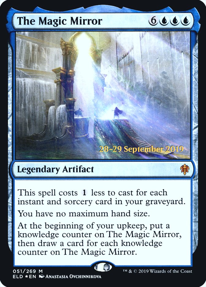 The Magic Mirror  [Throne of Eldraine Prerelease Promos] | Dumpster Cat Games